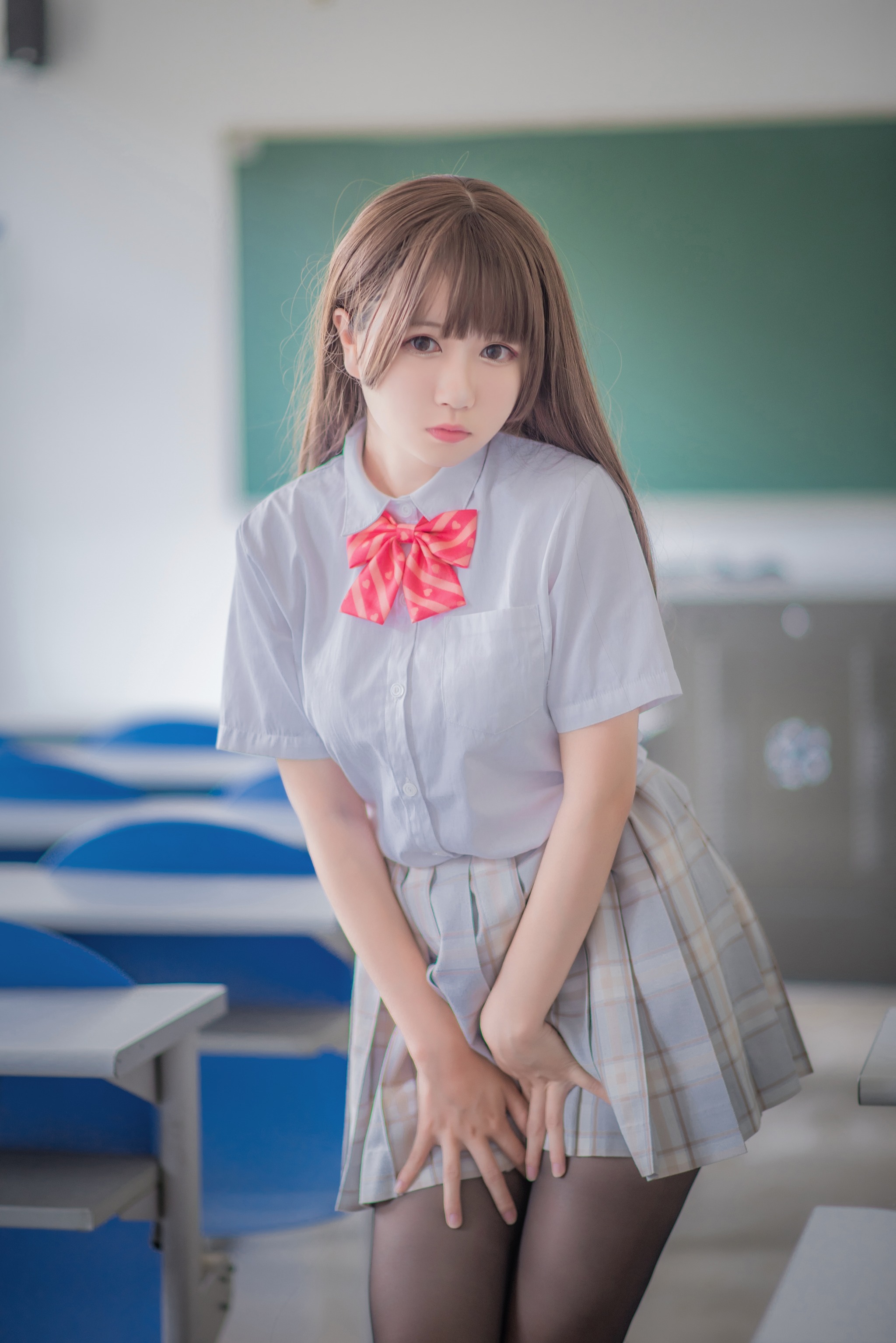 图片[1]-白金Saki – NO.007 吊带袜私房[13P]-XikXak
